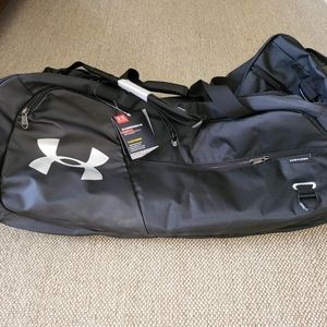Under Armour Undeniable Duffel 4.0 LG, One Size, Black / / Silver (001)
